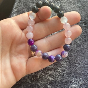 Auto-amour & Worth Crystal Bracelet