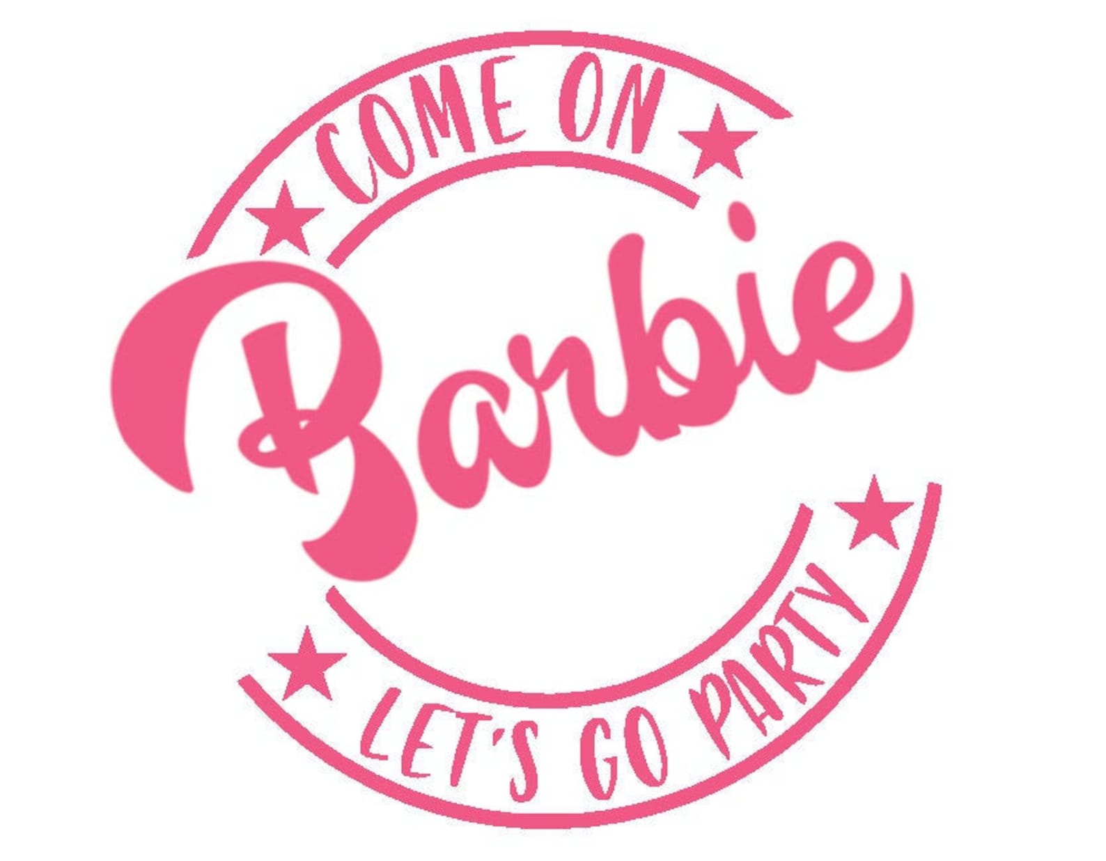 Come On Barbie Lets Go Party Leopard Svg Barbie Girl Svg Pink Doll | My ...