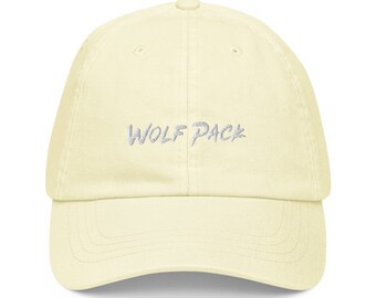 Pastel Wolf Pack baseball hat