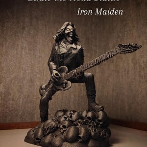 Eddie the Head Iron Maiden Statue Kunstwerk Schneller und kostenloser Versand mit Tracking-Nummer