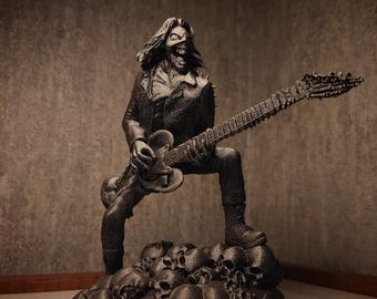 エディ・アイアン・メイデンの壁彫刻 - Etsy 日本