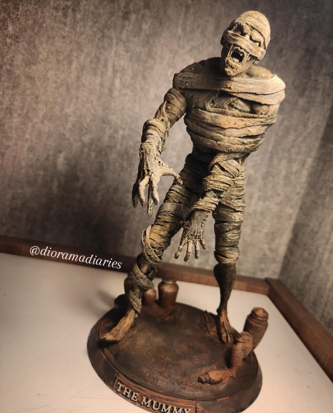 The Mummy Premium Statue Artwork.. Best for Gift.. Fast and Free