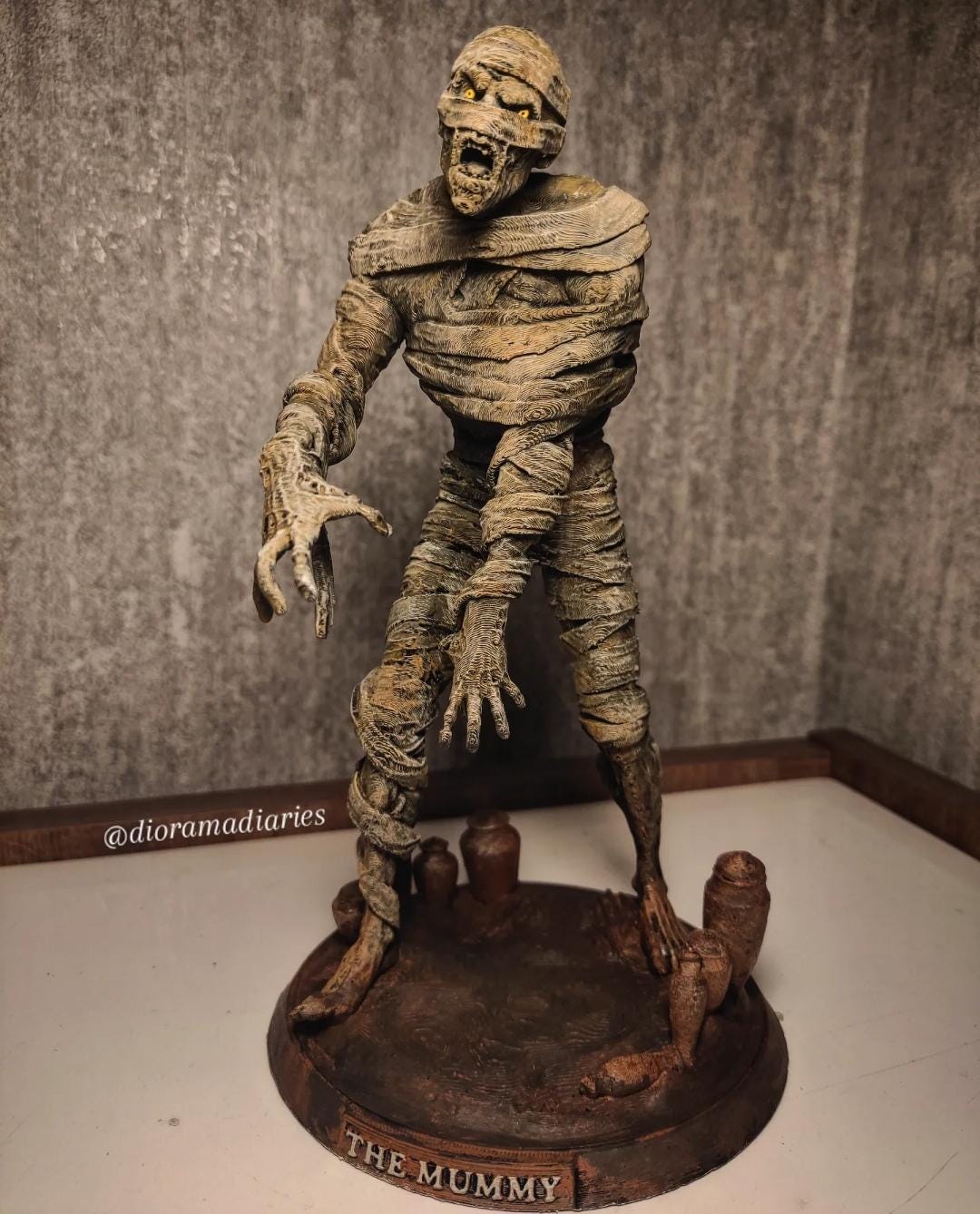 The Mummy Premium Statue Artwork.. Best for Gift.. Fast and Free