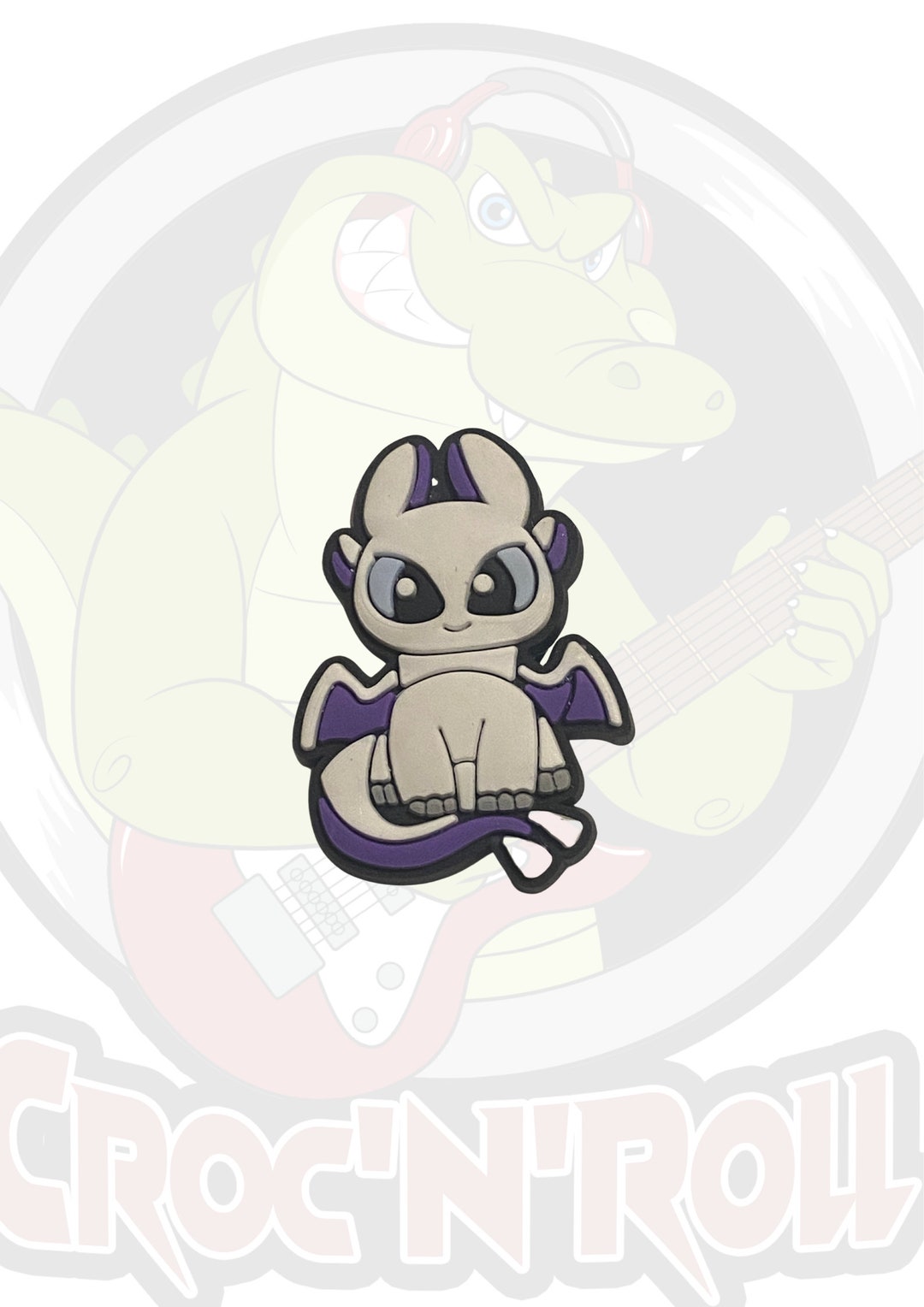 Light Fury Toothless How to Train Your Dragon Cute Crocs Jibbitz Chams