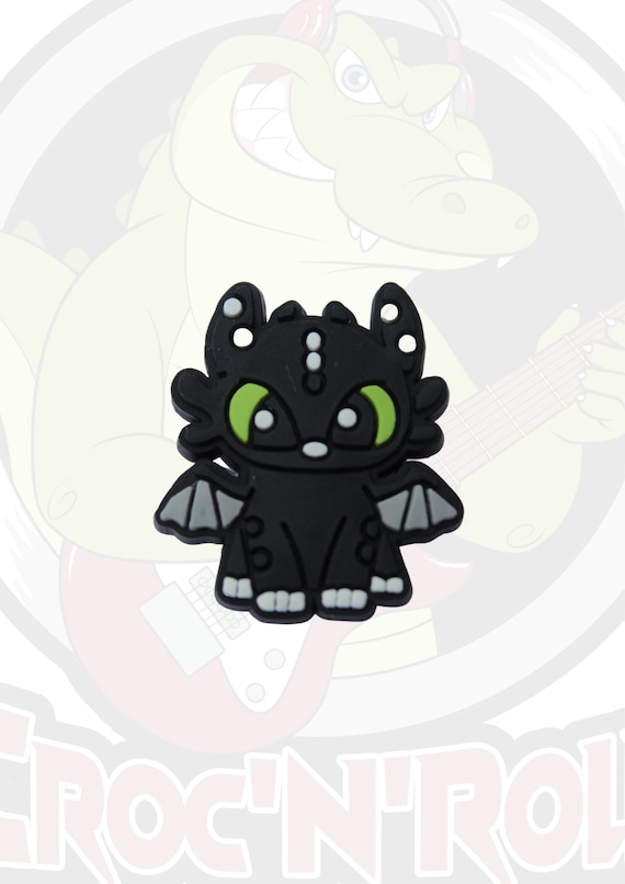 Toothless How to Train Your Dragon Crocs Shoe Jibbitz Chams Etsy