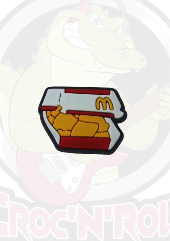 Mcdonalds Chicken Nuggets Crocs Jibbitz Chams Shoe Accessories Etsy