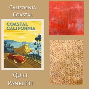 California Coastal Quilt Panel Kit