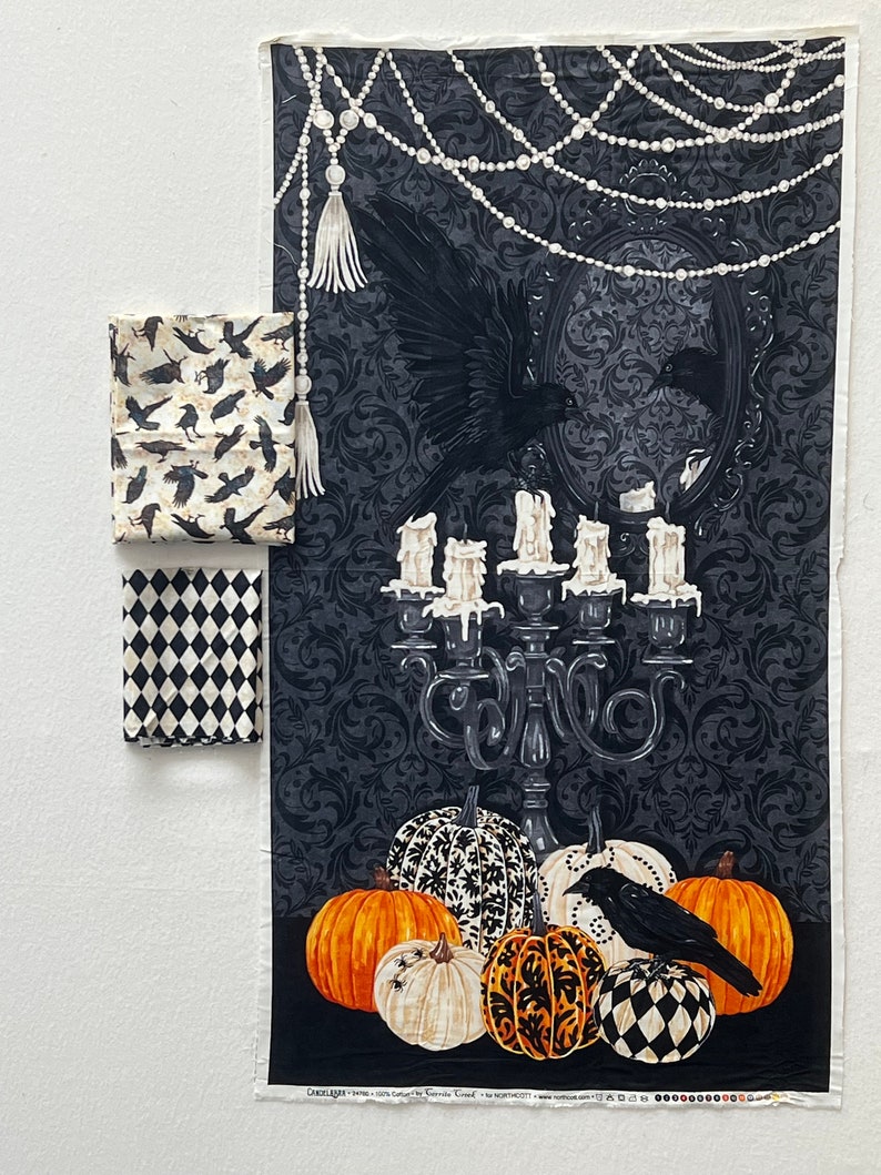 Halloween Candelabra Quilt Kit Etsy