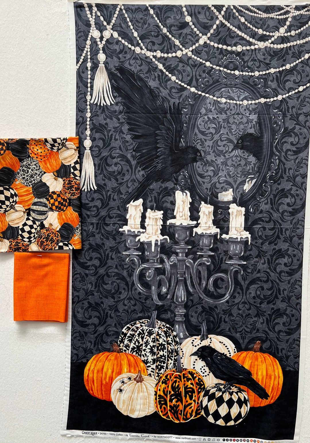 Halloween Candelabra Quilt Kit Etsy