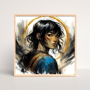 The Sun Summoner Art, Instant Download