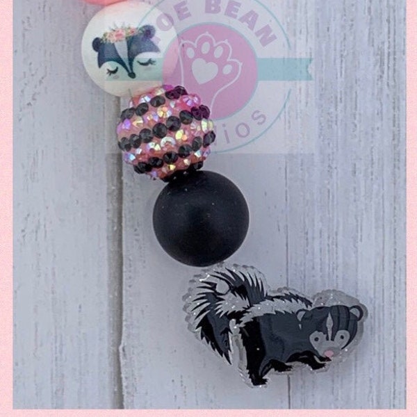 Adorable Skunk Keychain / Charm