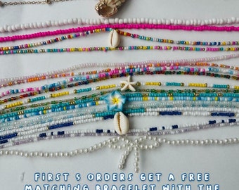 Seed Bead Necklaces | Handmade | Trendy  | Necklaces | Unique | Jewelry |