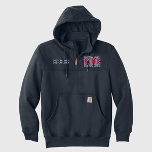 Carhartt quarter zip hoodie store