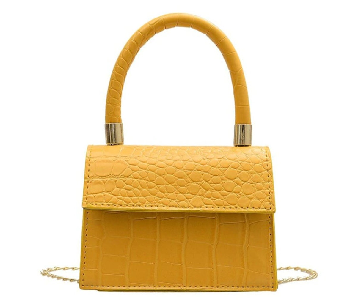 Mini Small Square bag 2021 New Fashion Quality PU Leather | Etsy