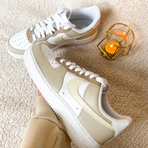 Nike Air Force 1 'crème De La Crème' Youth Size. | Etsy New Zealand