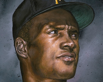 Roberto Clemente Pittsburgh Pirates Art Print