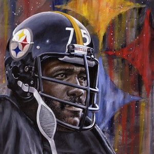 Mean Joe Greene Pittsburgh Steelers Art Print