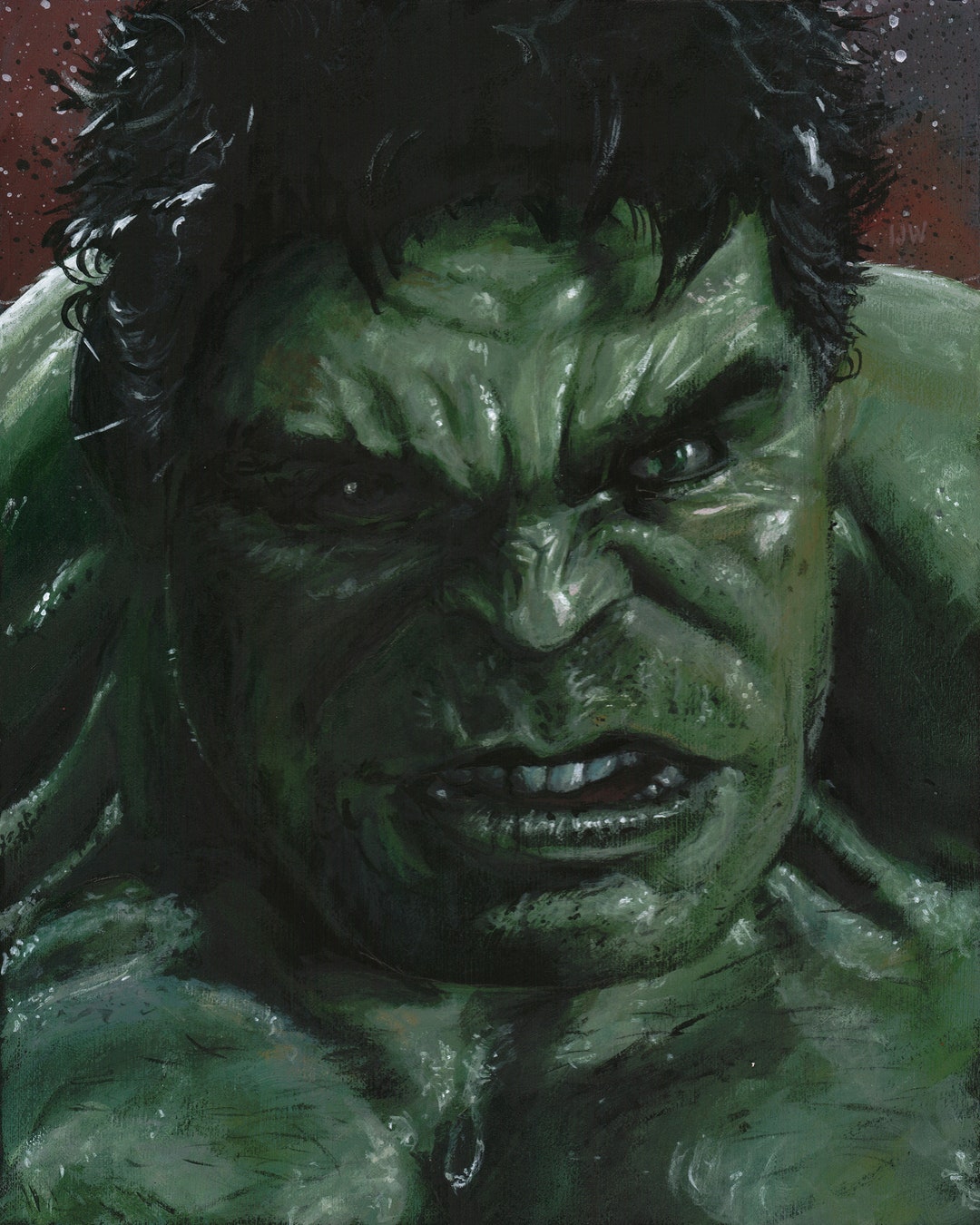 Hulk Art Print - Etsy