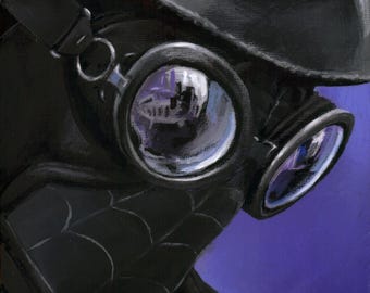 Spider-Man Noir Art Print