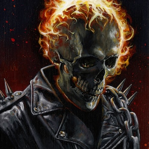 Ghost Rider Art Print