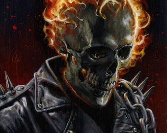 Ghost Rider Art Print