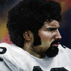 Franco Harris Pittsburgh Steelers Art Print
