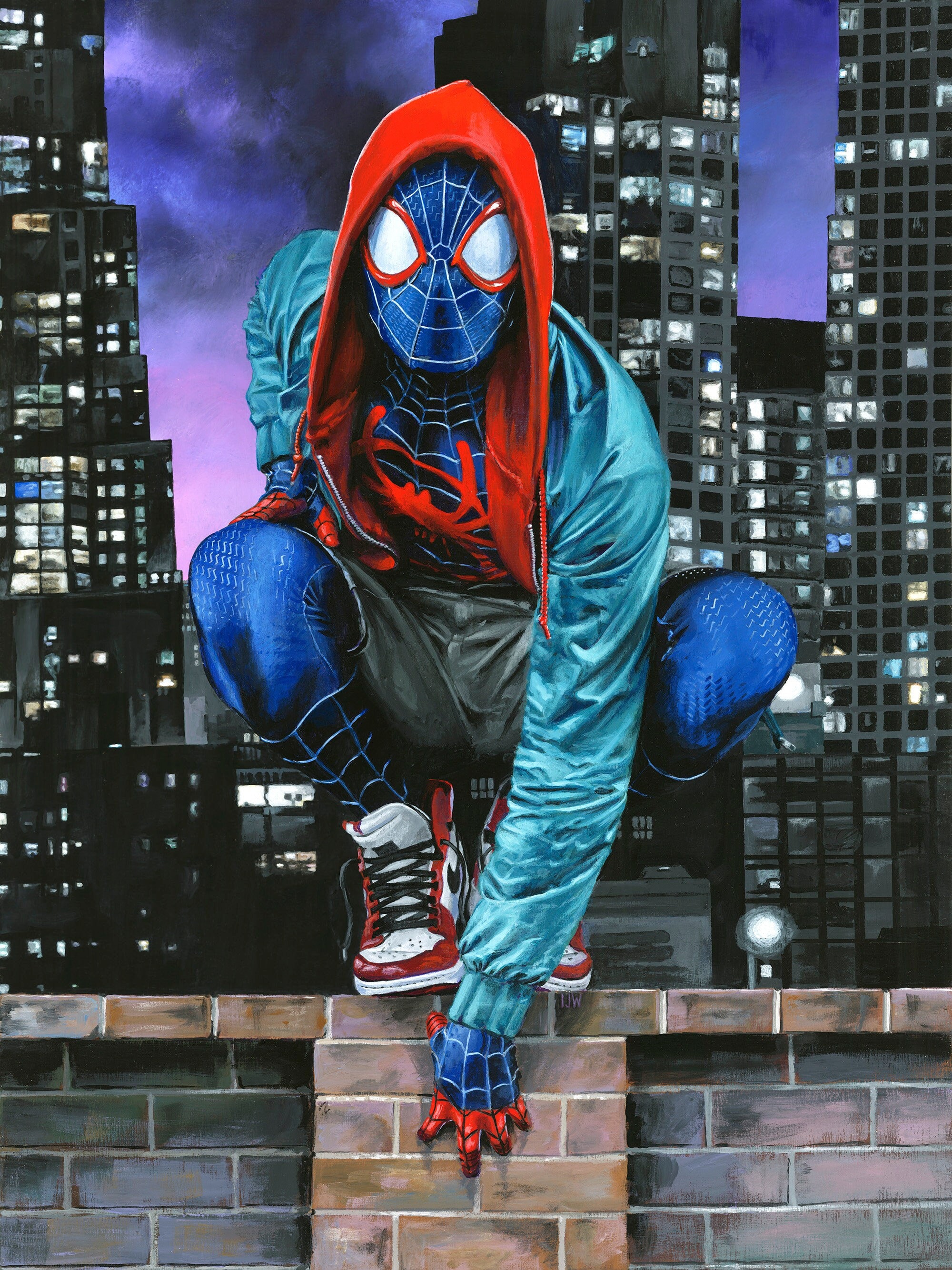 Playera Spider Man Miles Playera De Miles Morales Playera Miles