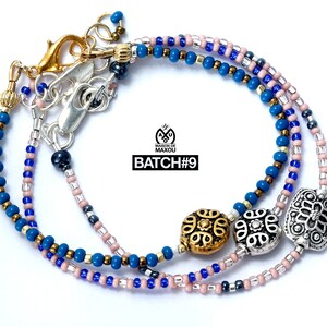 Everyday Beaded Bracelets with Pendant, Batch#9
