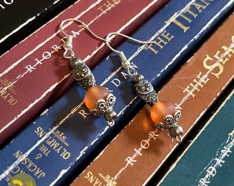 House of the Wise Earrings (Percy Jackson, Greek Mythology Inspired)