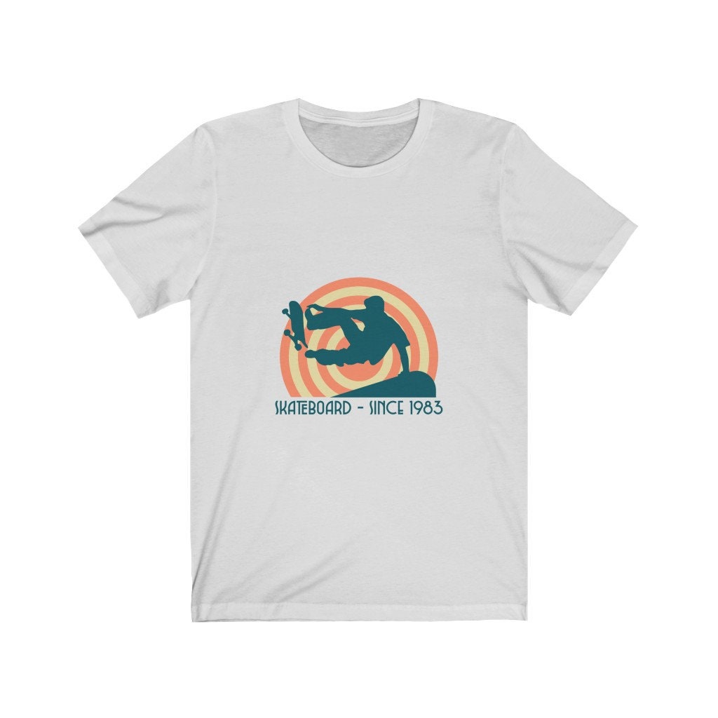Skateboard Seit 1983 TShirt Skater TShirt Skater TShirt Etsy.de