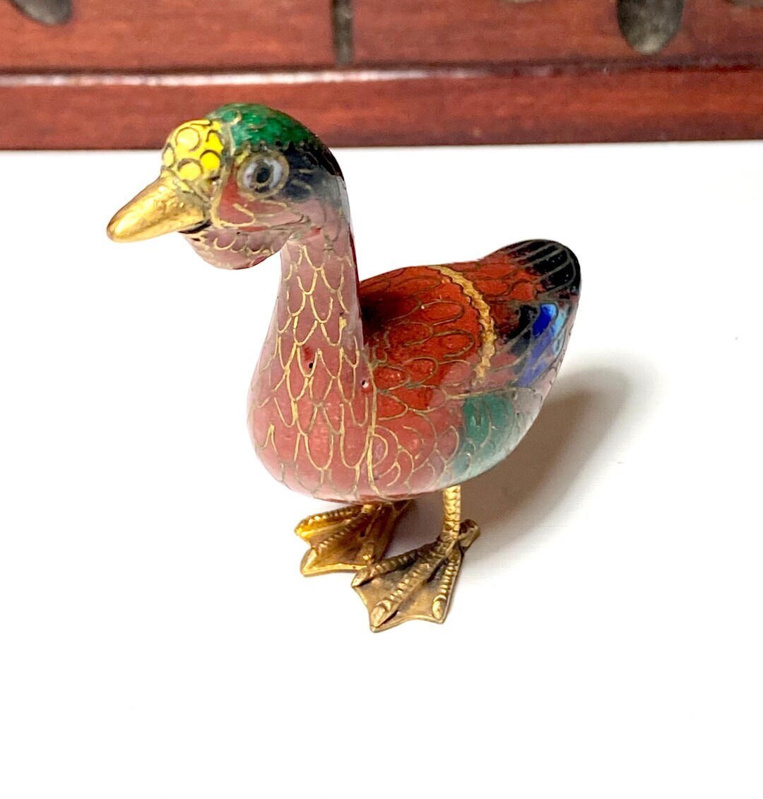 Cloisonné Duck Etsy