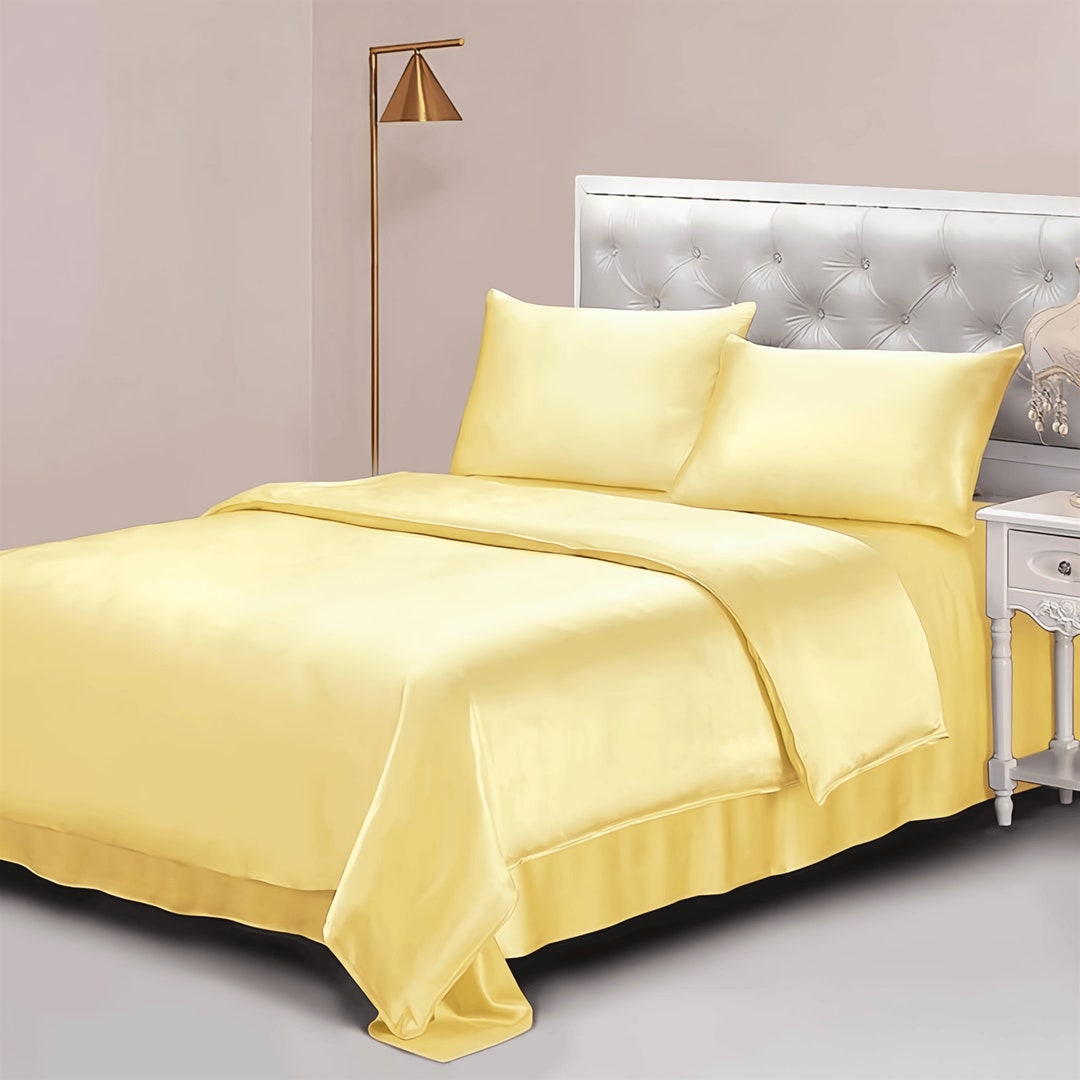 25 Momme Luxurious Mulberry Silk Bedding Set, Pure Silk Bedding Set Etsy