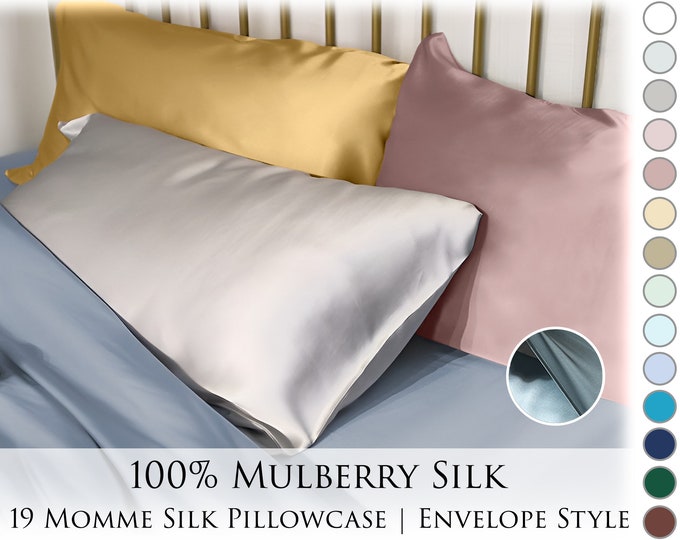 Tri Boomerang V Shape Pillowcase in 100 Mulberry Silk 22momme Etsy