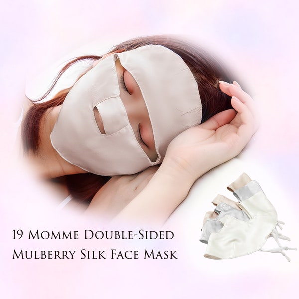 6A Grade Silk Face Mask Full Protection/ 100% Mulberry Silk Face  Coverings/ Uv Silk Face Mask For Outdoor Sports/Biking/Hiking/Sleeping