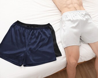 satin shorts for men