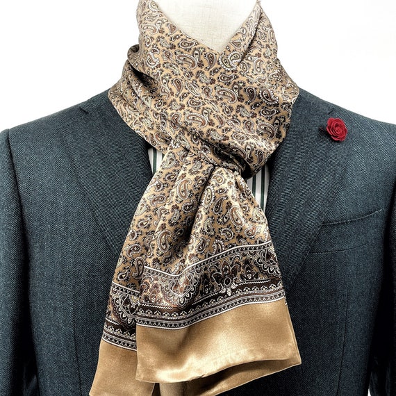 Mens square scarf sales