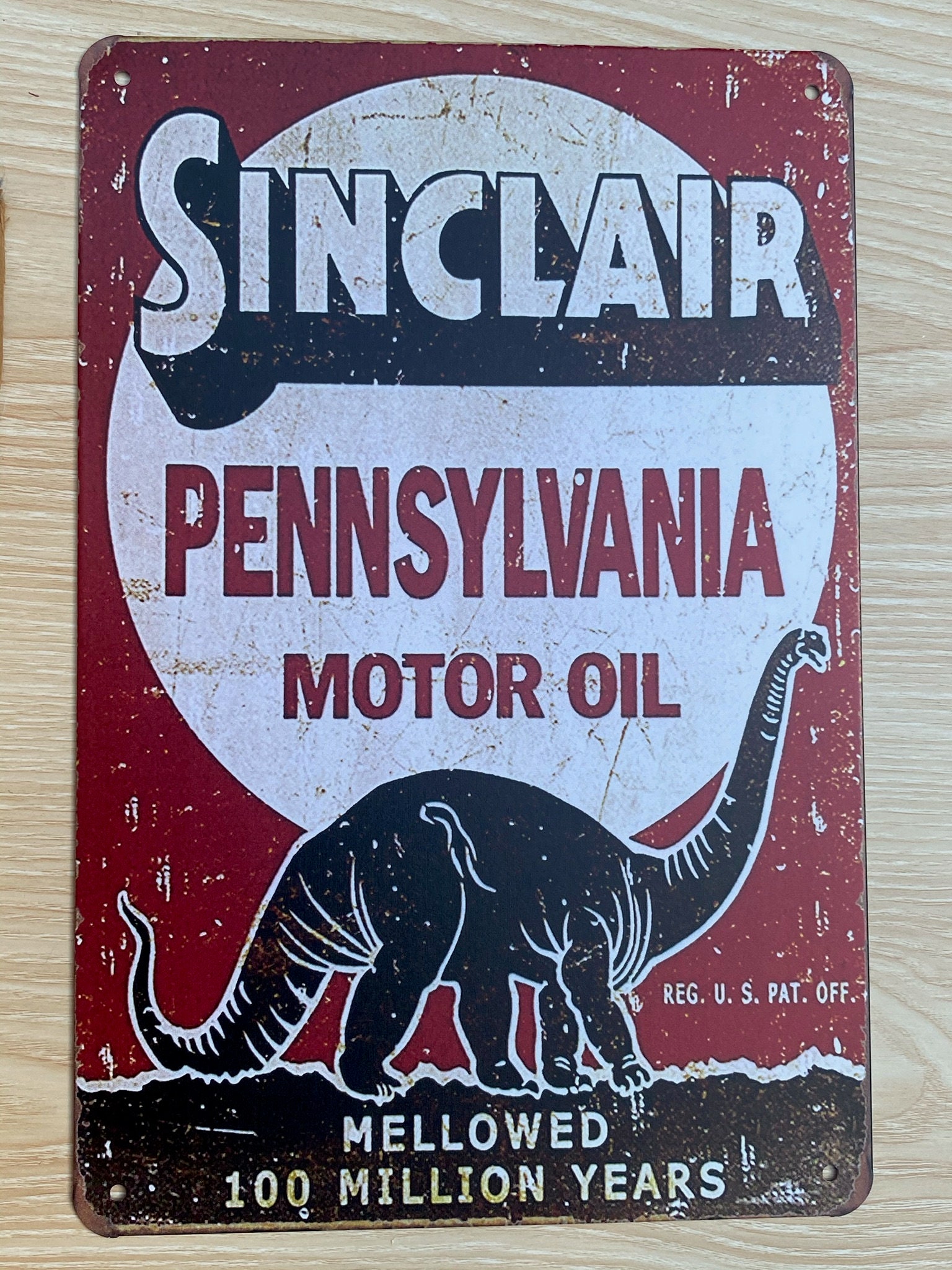 Sinclair Pennsylvania Motor Oil Car Auto Gas Garage Man Cave - Etsy