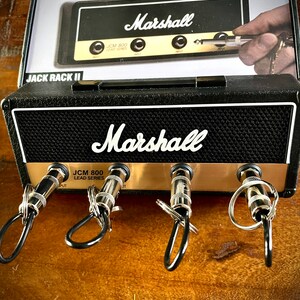 Marshall Guitar Amp Key Holder  Marshall Jack Rack Key Holder