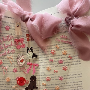 Dog Themed Bookmark | Acrylic Bookmark for Dog Lover | Pet Lover Gift | Gift for Dog Mom | Acrylic Bookmark | Bookish Gift for Her