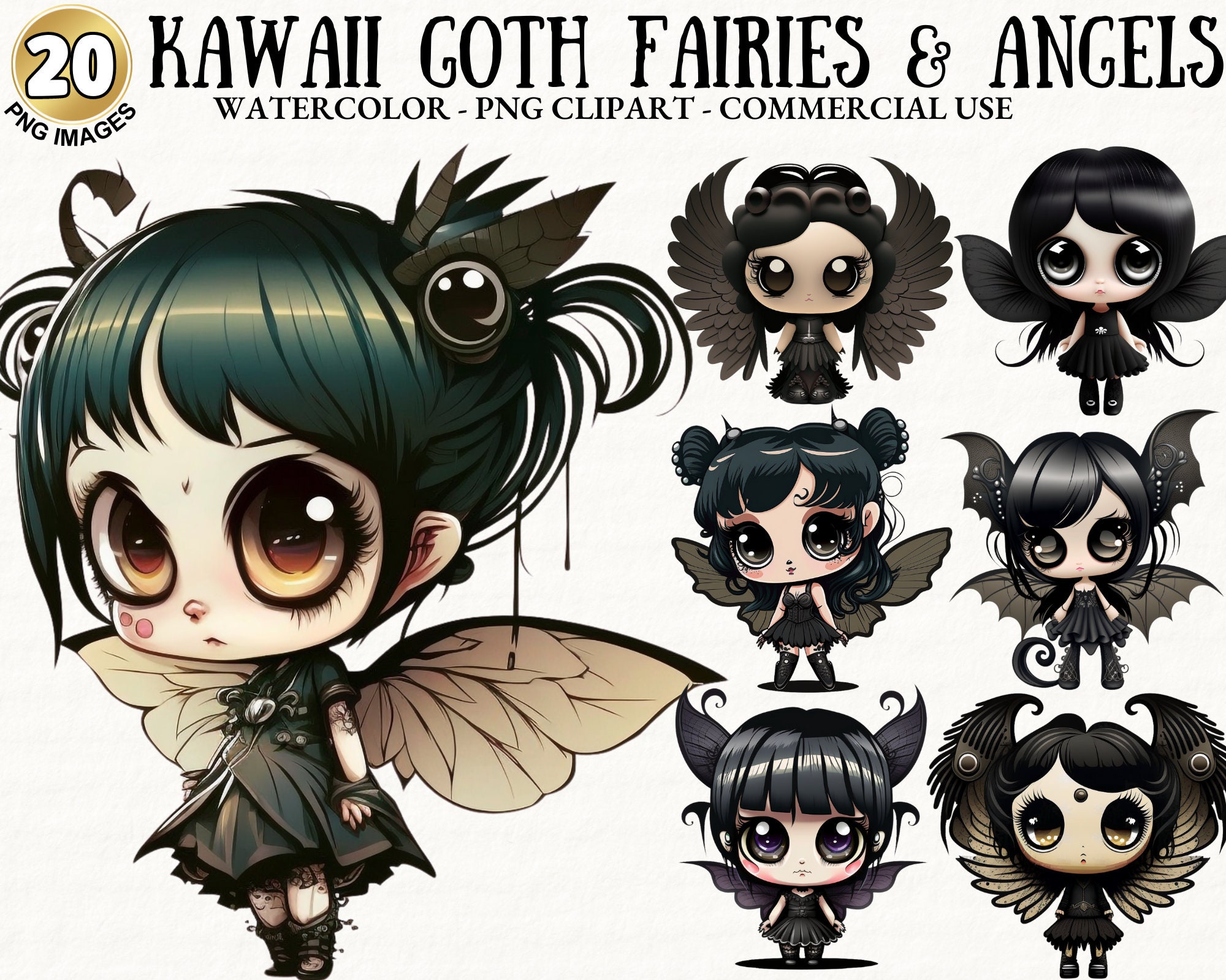 Roupas & Acessórios Kawaii Chibi Bebe