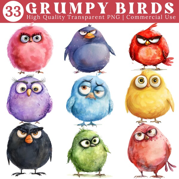 Fluffy Bird - Etsy