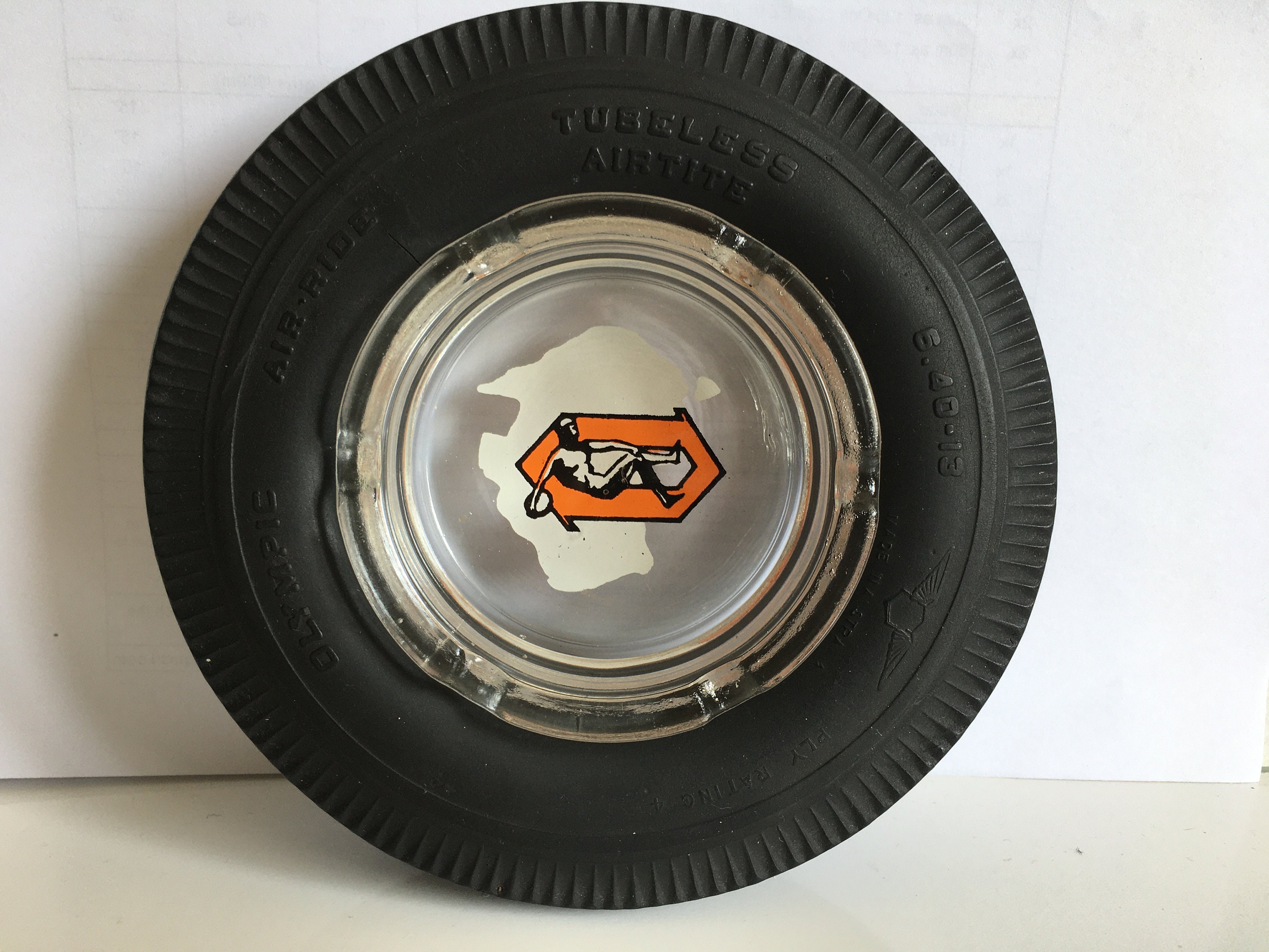 Very Rare Vintage Olympic Tyre Ashtray Etsy UK