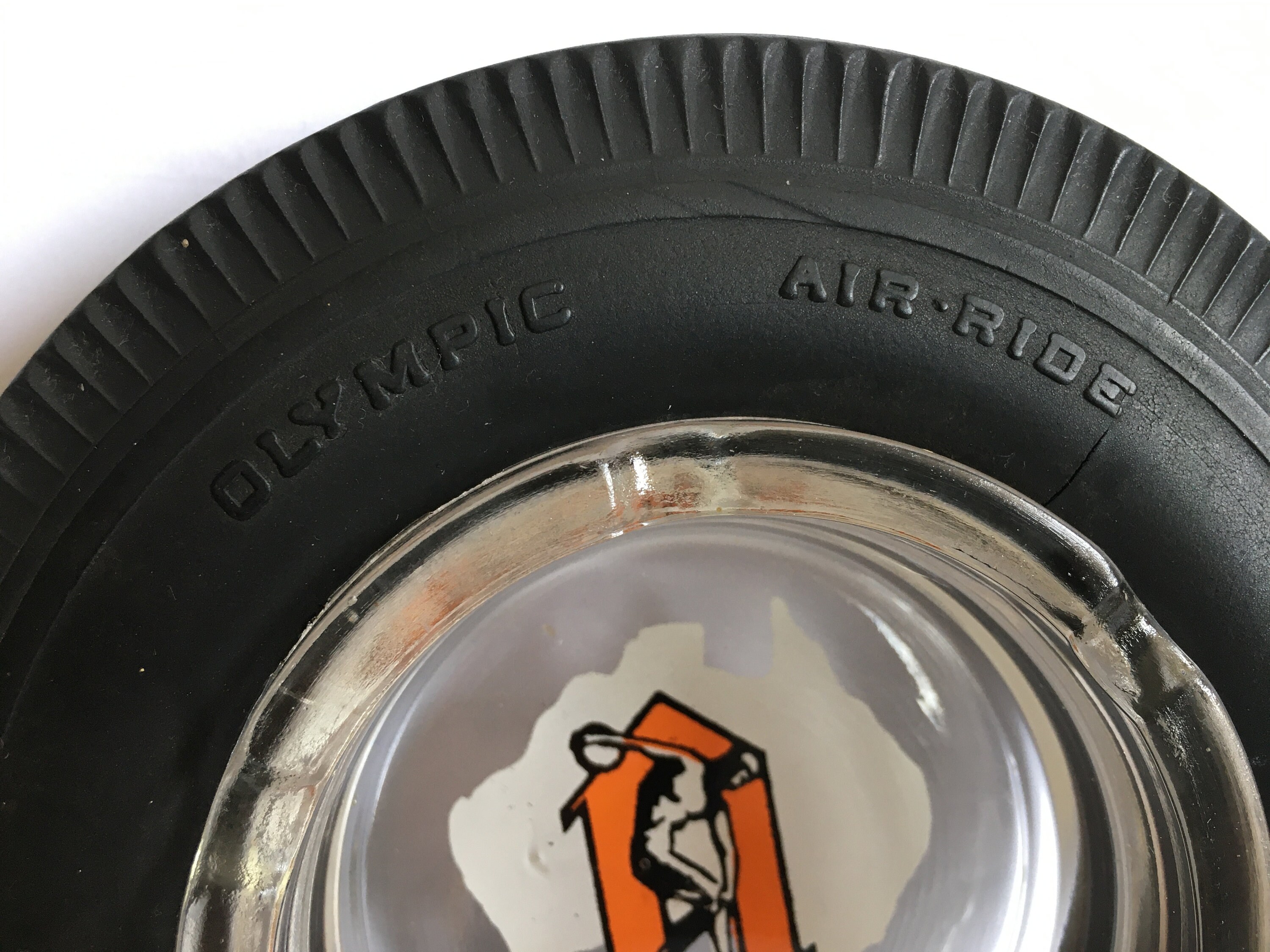 Very Rare Vintage Olympic Tyre Ashtray Etsy UK