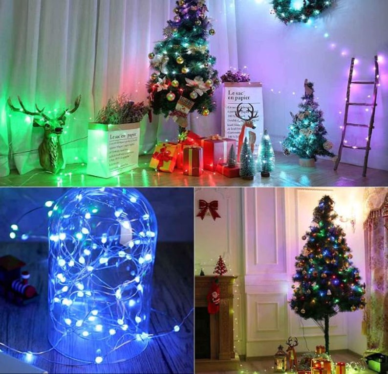 Color Changing Twinkle String Lights USB Lights With Remote Etsy