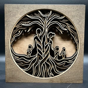 10” Family Tree Of Life up to 6 children