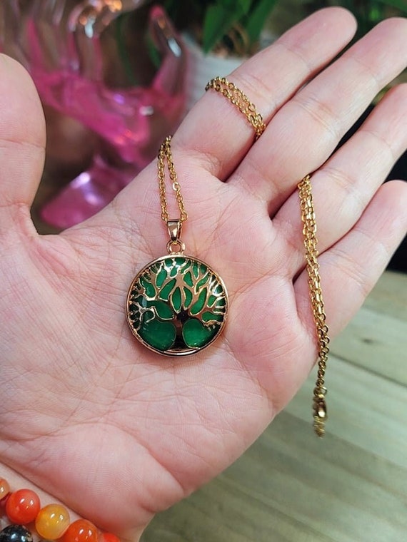 Jade tree hotsell of life pendant