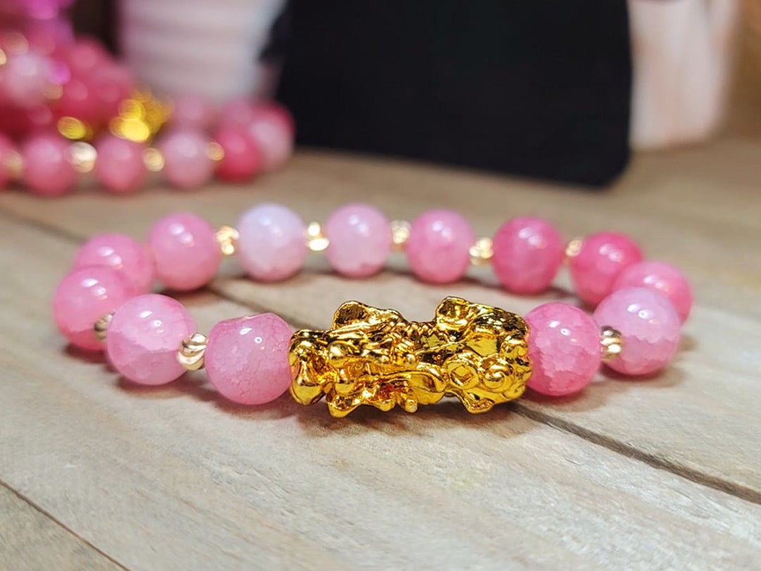 Rose Quartz Feng Shui Bracelet Bracelet Self Love Romance
