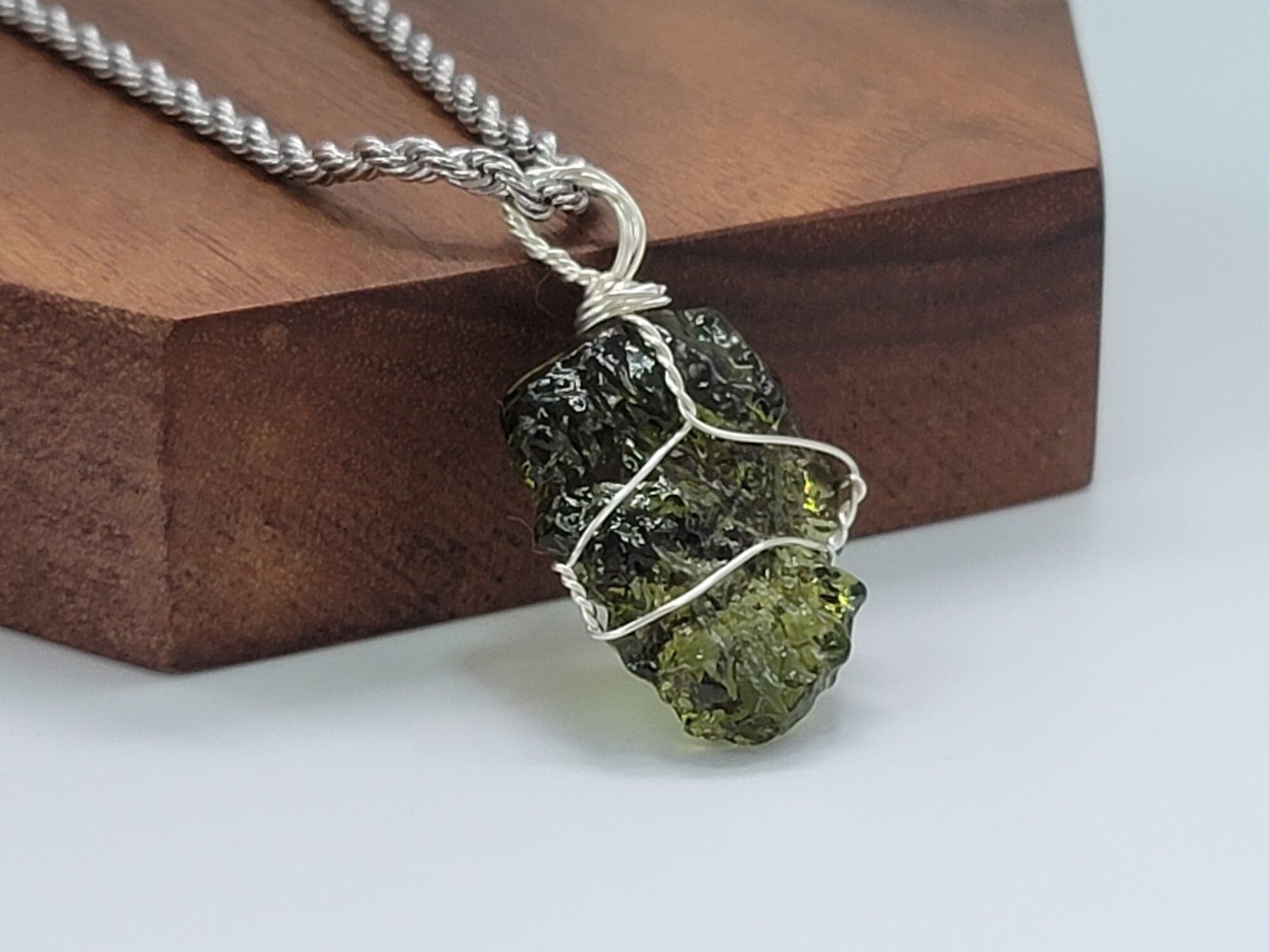 Moldavite choker deals