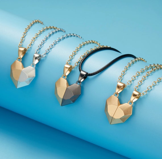 Trendy sale heart necklace