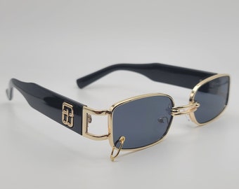 ARGENTO consegna UK Steam Punk Goggles mano personalizzate gratis Accessori Ottica e occhiali da sole 